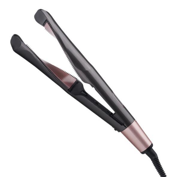 Professional Hair Straight Flat Iron LED Hair Straightener Twisted Plate 2 in 1 Ceramic Curling Iron hair curler for All Types Salon Tools