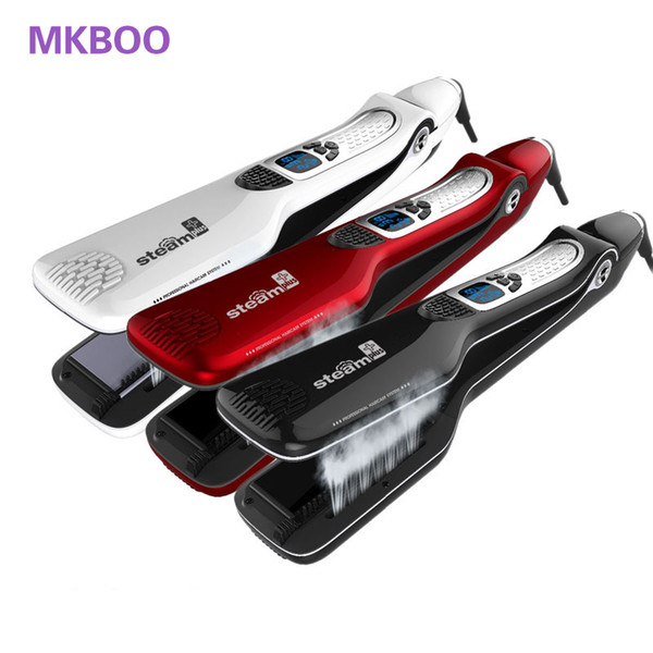 MKBOO Hair Straightener iron Hair Flat Iron Professional Steampod Straightener Electric Steam