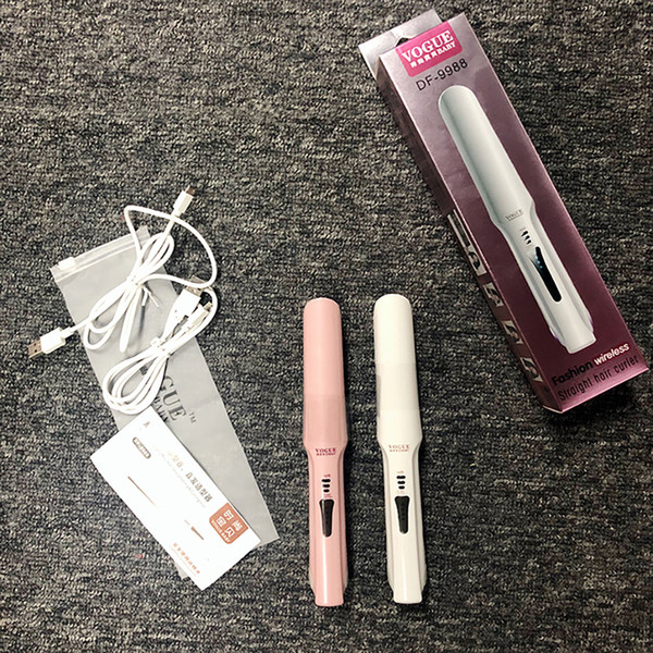 New Style Wireless Hair Straighteners Mini Hair Curler USB Rechargeable Roll Straight Dual Purpose Plywood Manufacturers