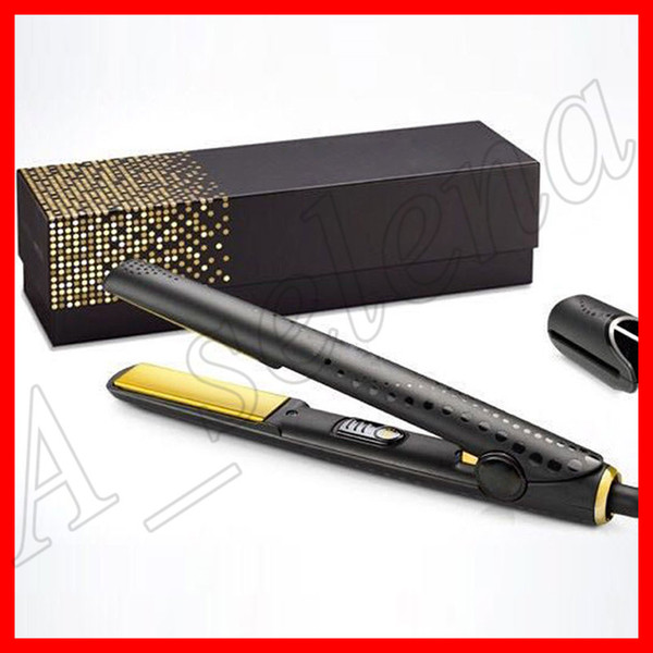 V Gold Max Hair Straightener Classic Professional styler Fast Hair Straighteners Iron Hair Styling tool flat iron Good Quality