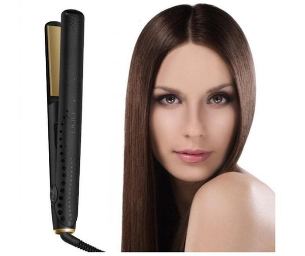 Hot V Gold Max Hair Straightener Classic Professional styler Fast Hair Straighteners Iron Hair Styling Tool