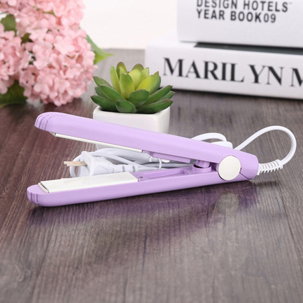 Ceramic Steam Hair Straightener Electric Curling Rod Curler Professional Flat Iron Vapor Seam Straightening Iron Steamer Styling Tool