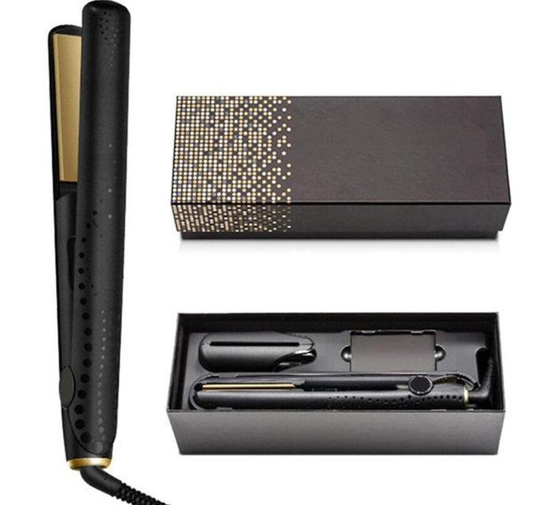 V Gold Max Hair Straightener Classic Professional styler Fast Hair Straighteners Iron Hair Styling tool