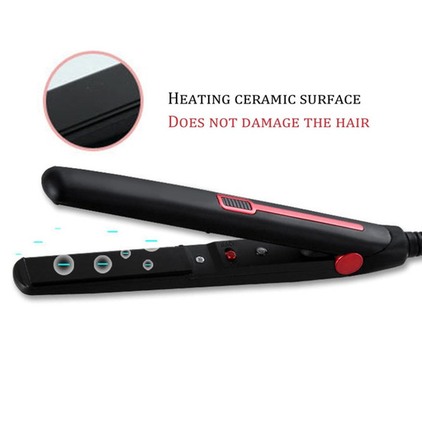 Mini Portable Hair Straightener Splint Plate Fringe Curling Straightener DIY Electric Curlers Hair Styling Tools Dry & Wet 220V