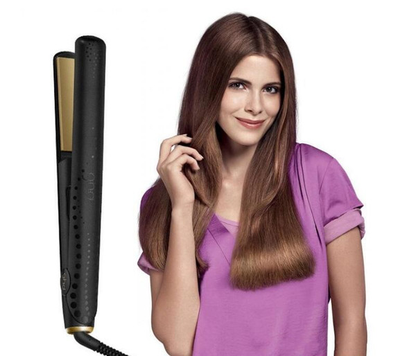 Electric Ceramic V Gold Max Hair Straightener Classic Professional styler Fast Hair Straighteners Iron Hair Styling Tool