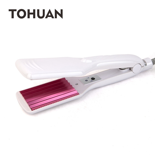 styling tools Hot corrugated iron hair straightener iron crimped hairstyle Electronic chapinha corrugation flat irons wave styling tools