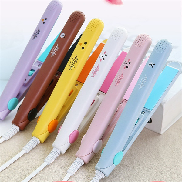 2018 New Electronic Ceramic Fast Hair Straightener Portable Mini Hair Flat Iron Curling Irons Straightening Irons Hair Styling Tool