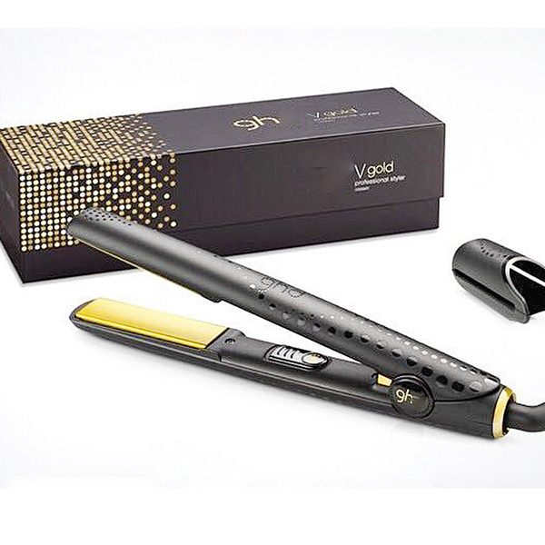 V Gold Max Hair Straightener Classic Professional styler Fast Hair Straighteners Iron Hair Styling Infusion Steam Flat Iron Ceramic Vapor