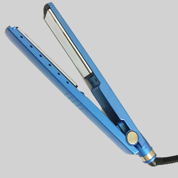 Professional hair Iron hair flat iron 11/4 nano titanium 450F temperature Fast hair straightener