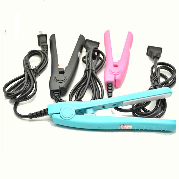 New Mini Practical Portable Ceramic Hair Straightener Curler Iron FEDEX