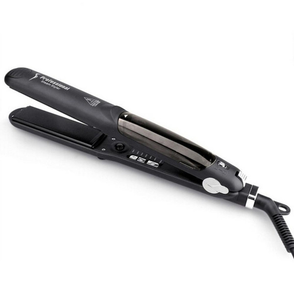 High Quality Hair Straightener Professional Hair Salon Steam Styler Flat Ceramics Organosilicon Hair Straightening Irons Flat Iron