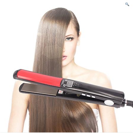 Hot Titanium and Ceramic Tourmaline Straightener Hair Styler Flat Iron