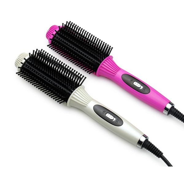 2-In-1 Multifunctional Anti-scald Fast Hair Straightener Comb, Hair Curler Brush Electric Straightening Irons Comb