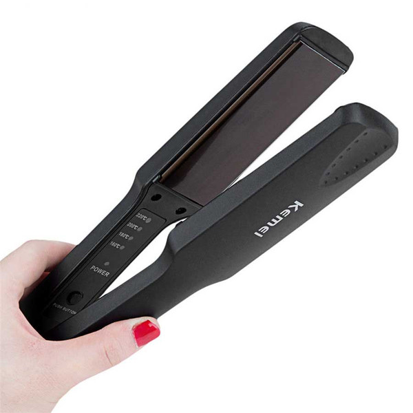 Fashion Women Professional Tourmaline Ceramic Heating Plate Hair Straightener Styling Tools With Fast Warm-up Thermal Performance