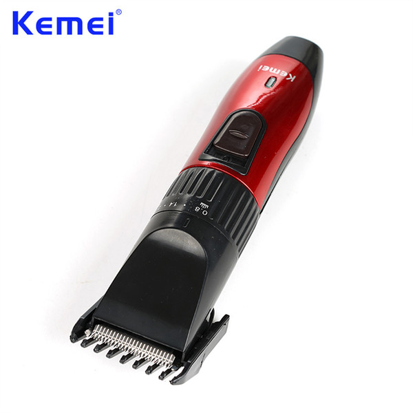 KEMEI Hair Trimmer Electric Hair Clipper Batteries or Rechargeable Salon Cut Professional Hair Cutting Machine BT-126