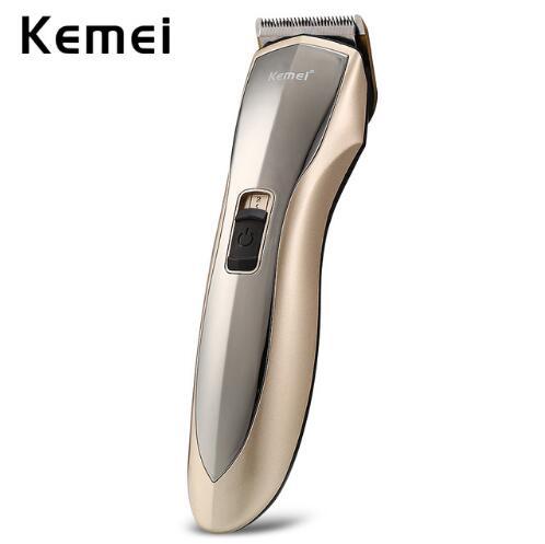 Kemei KM-1819 Pro Hair Trimmer Rechargeable Electric Hair Clipper Titanium Steel Blade Styling Tools Hair Cutting Machine