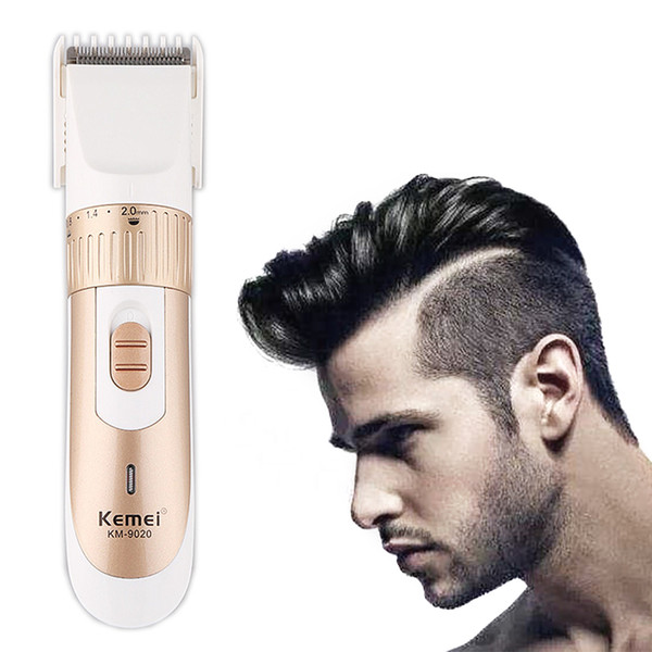 Kemei Rechargeable Electric Hair Clipper Adjustable Beard Hair Trimmer Remover Hair Cutting Machine Man Baby km-9020