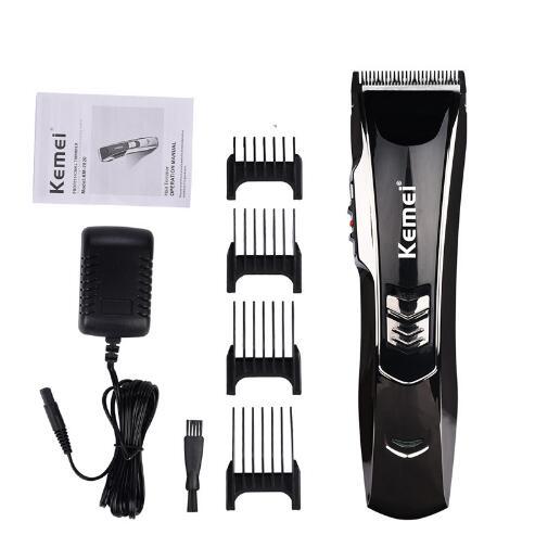 Kemei Powerful Electric Hair Clipper Hair Trimmer For Men Rechargable Styling Haircut Machine With 4 combs 110 - 240V KM-2820