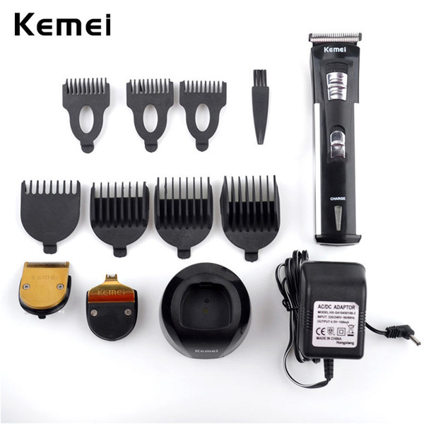 Hot Sale 3 IN 1 Titanium Blade Hair Clipper Electric Tools Precision Cordless Hair Trimmer kemei-3006