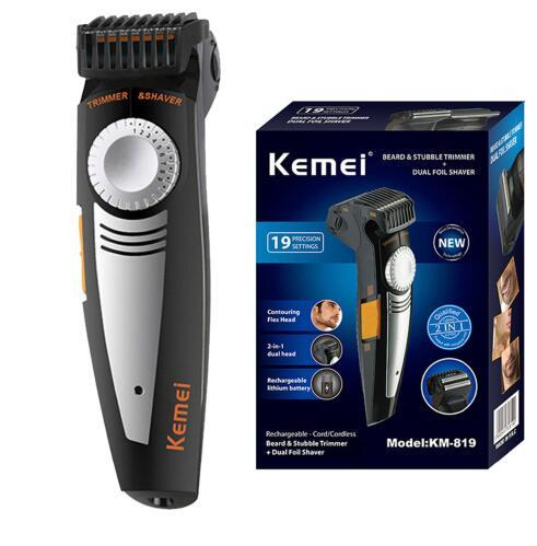 Kemei Fast Charging Hair Trimmer Professional Clipper For Men EU Plug Hair Machine Adjustable Hair Cutter KM-819 Razor