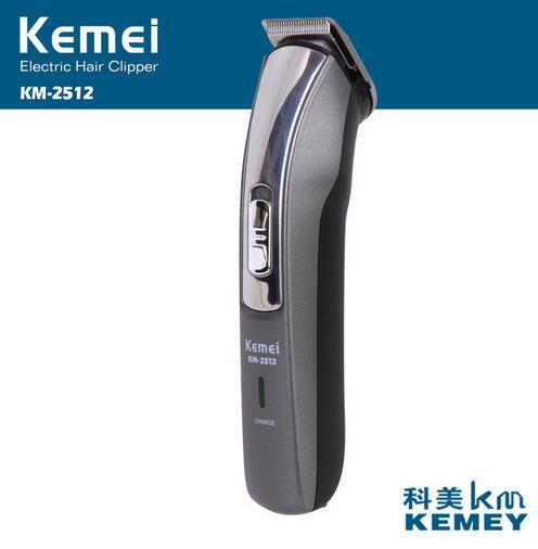 Kemei Rechargeable Battery Electric trimmer Family Hair Clipper Razor Shaver Personal Shaving Machine KM-2512