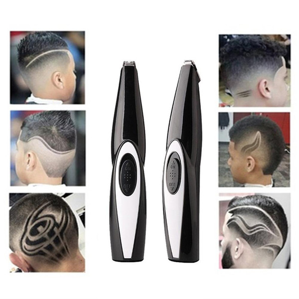 Rechargeable Hair Carving Trimmer Clipper Cordless Barber Haircut Styling Tool Kit Hairdressing Scissors