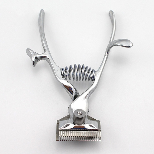 Portable Hand Manual Hair Clippers Hair Trimmer Cutter Stainless Steel Barber Hair Scissor Tool For Men Styling