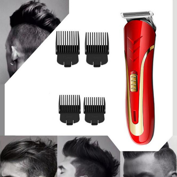 KEMEI KM-1409 Hair Clipper Electric Razor Men Carbon Steel Head Shaver Hair Trimmer Rechargeable Trimer Electric Beard