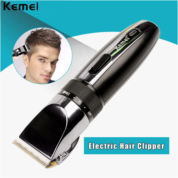 Kemei Electric Hair Clipper Rechargeable Hair Trimmer Shaver Razor Cordless 0.8-2.0mm Adjustable Low Noise For Adult /Child 43