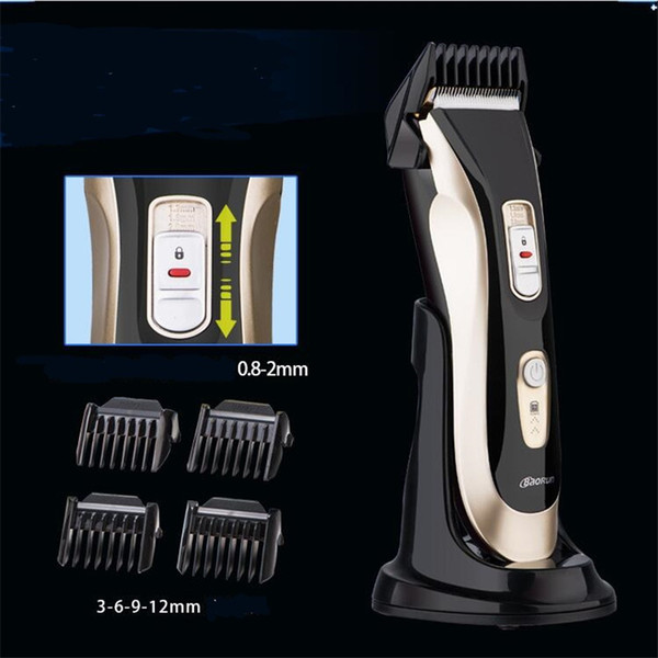 IPX7 washable adult hair clipper trimmer ceramic blade razor cutting barber cutter precision haircut machine razor electric hairdressing cut