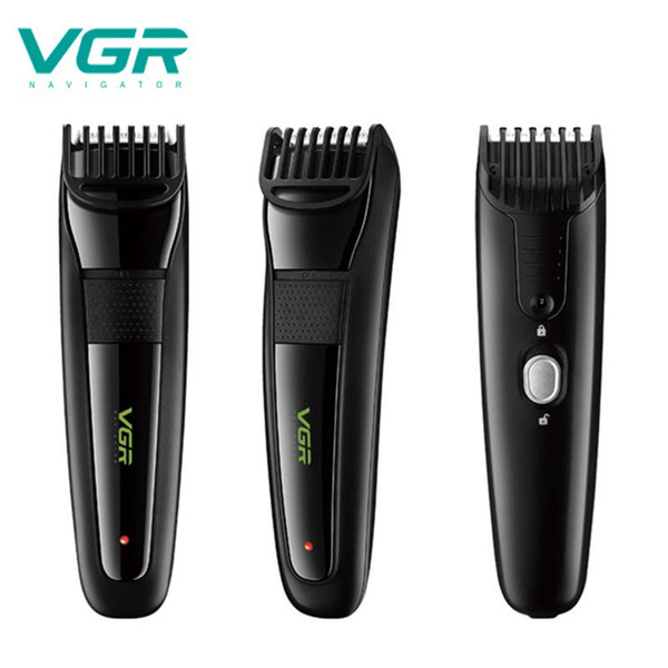 VGR V015 Multifunction Hair Clipper USB Rechargeable Waterproof Professional Hair Trimmer 12 Gears Adjustable Electric Clipper