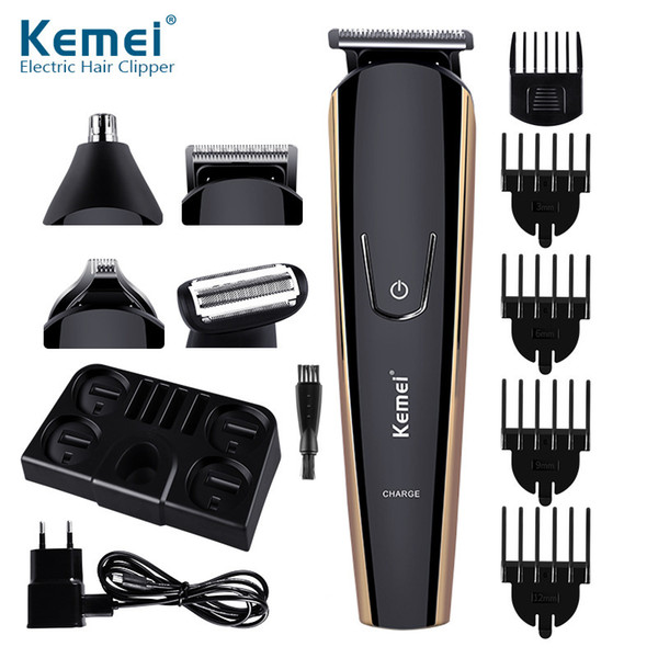 8 In 1 Men's Precision Hair Trimmer Hair Clipper Shaver Body Groomer Beard Stubble Trimer Face Shaving Machine Head Trimming 40D T191019