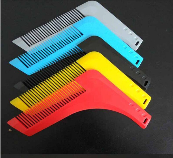 New Comb Beard Shapper Shaping Tools Sex Man Gentleman Trim Template Hair Cut Molding Trimmer Template modelling Beard Comb Tool