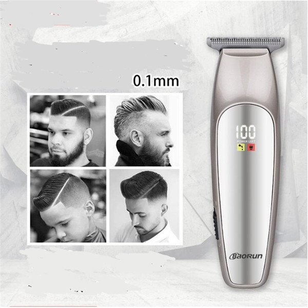 Electric Hair Clipper Trimmer T Blade Razor Man Hairdressing Styling Baldheaded Skull Shaving Cutting Oil Haircut Beard Shaver