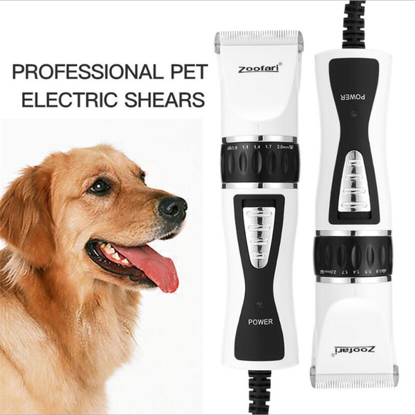 professional electric corded pet hair trimmer dog cat clipper haircut machine rabbit fur grooming wool cutter shear shaver razor