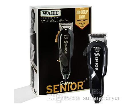 OFFICIAL Wahl Black Professional 5-Star Series Senior Clipper 8545 Great for Professional Stylists and Barbers V9000 Electromagnetic Motor