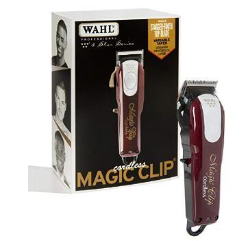 Wahl Professional 5-Star Cord Cordless Magic Clip #8148 Great for Barbers and Stylists Precision Cordless Fade Clipper Loaded with Features