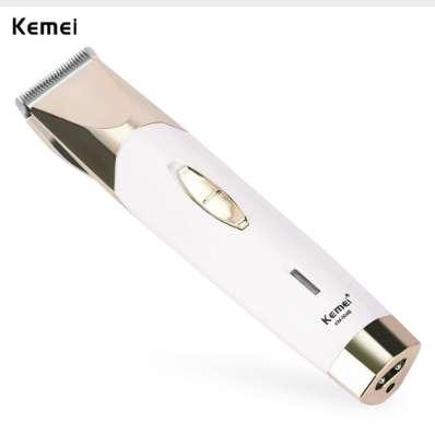 Original Kemei Professional Electric Hair Clipper Cordless Rechargeable EU Plug Hair Cutting Machine Hair Trimmer With 3 Combs