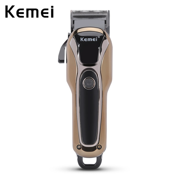 KM-1990 100-240V Kemei Adjustable Hair Trimmer Professional Clipper Powerful Shaving Machine Hair Cutting Beard Electric Razor with Comb