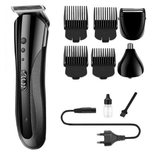 KEMEI KM-1407 Multifunctional Hair Trimmer Rechargeable Electric Nose Hair Clipper Professional Electric Razor Beard Shaver