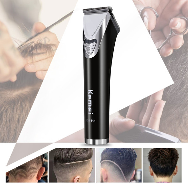 KEMEI KM - 841 Professional Hair Clipper Styling Tools Trimmer Rechargeable Electric Professional Haircut Trimmer Hair Clipper