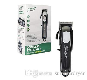 OFFICIAL Wahl Black Professional Cord Cordless Sterling 4 Clipper 8481 Ideal for Professional Stylists and Barbers Rotary Motor