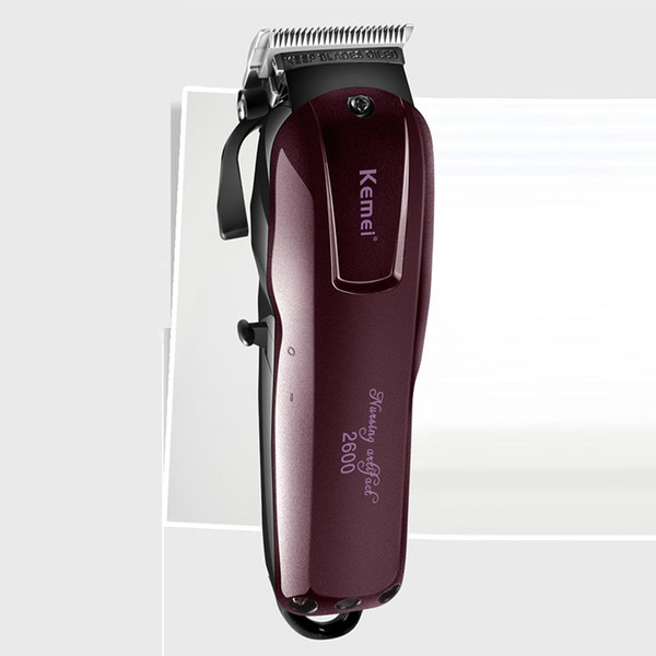 Kemei KM-2600 Hair Trimmer Professional Hair Clipper Electroinic Hair Cutter Shaver Machine Personal Care Tools EU Plug