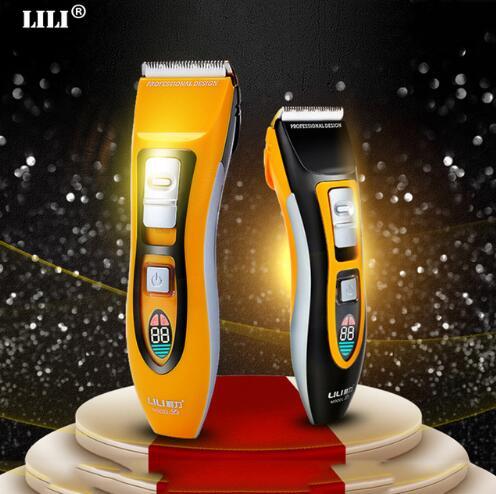 LILI L5 LED display Professional Hair Trimmer high quality Electric barber clippers Powerful Hair clipper beard Hair Cutting machine