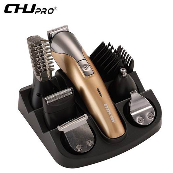 CHJPRO Hair Clipper Set Hair Care Salon Styling Tools Men's Multifunction 7-in-1 Charging 220V Colorbox DHL FREE SHIPPING