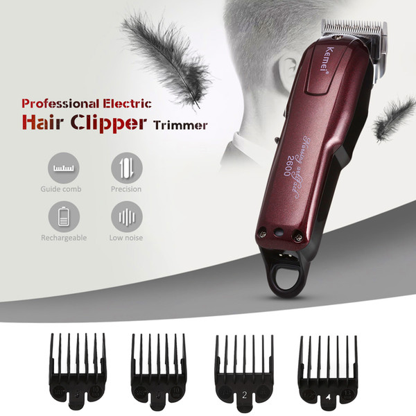 Kemei Professional Hair Clipper Electric Trimmer Powerful Rechargeable Hair Shaving Machine Cutting Beard Electric Razor Haircut