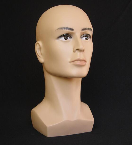 Wholesale-Free shiping male Mannequin Head Hat Display Wig training head model head model men's head model M00480