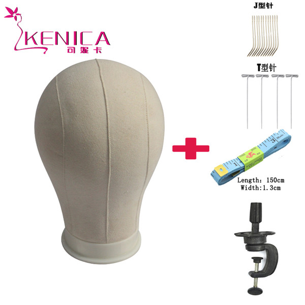 canvas block head Manequin Head Wig 21-25inch Mannequin Head Model For Hair Extension Lace Wig Making Styling