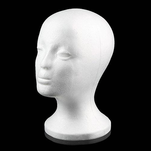 Good Quality Practical Foam Female Mannequin Head Wigs Glasses Cap Display hairdressing Holder Stand Model Drop Shipping