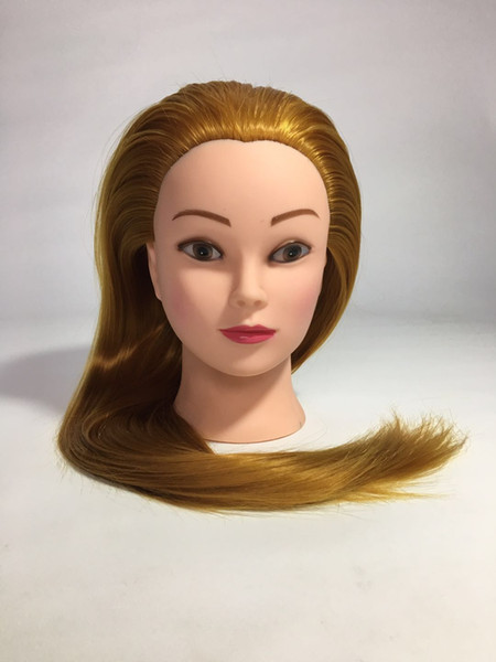 65cm hairdressing dolls head Female Mannequin Hairdressing Styling Training Head high quality Mannequin Head high temperature fiber